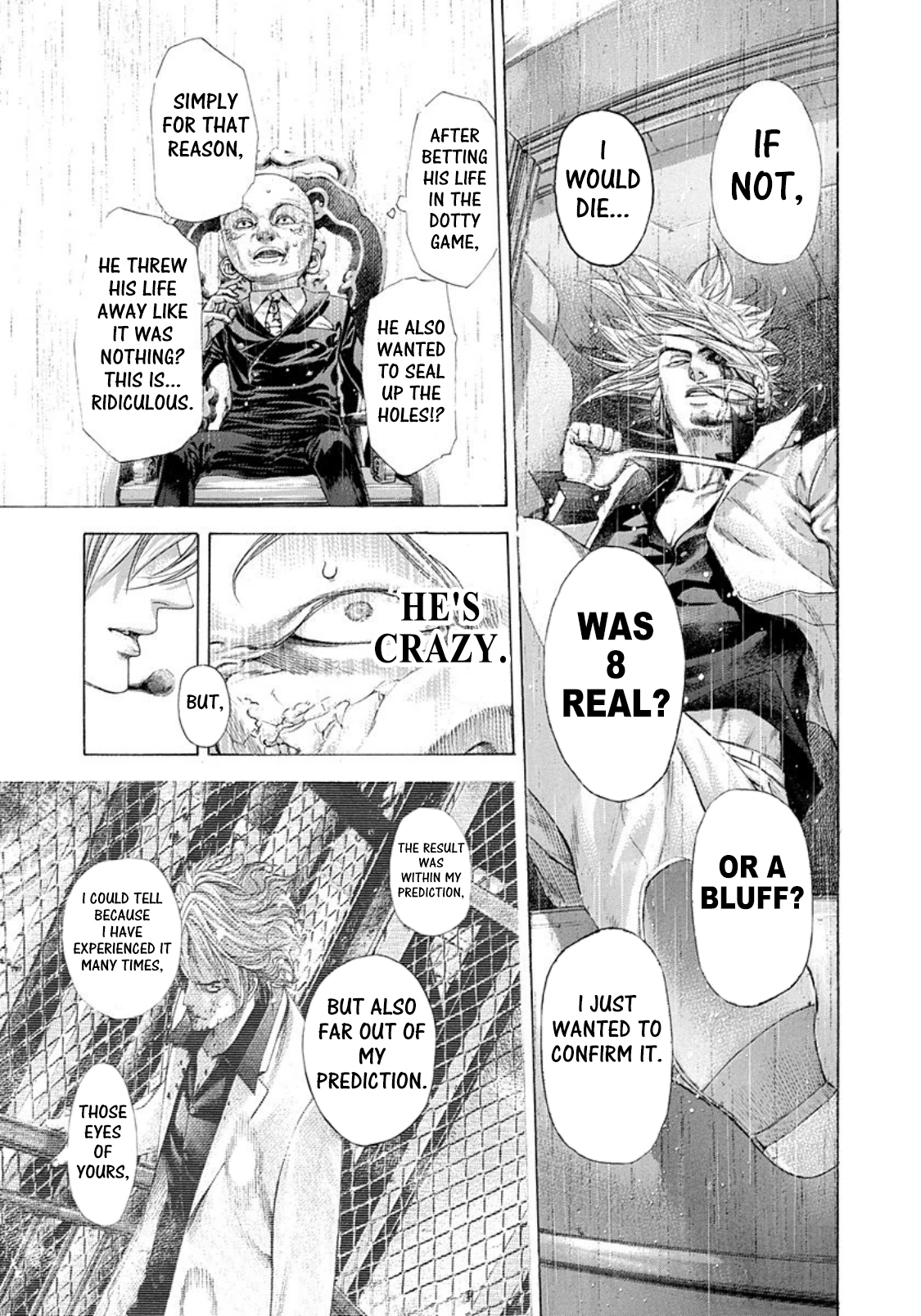 Usogui chapter 261 page 11