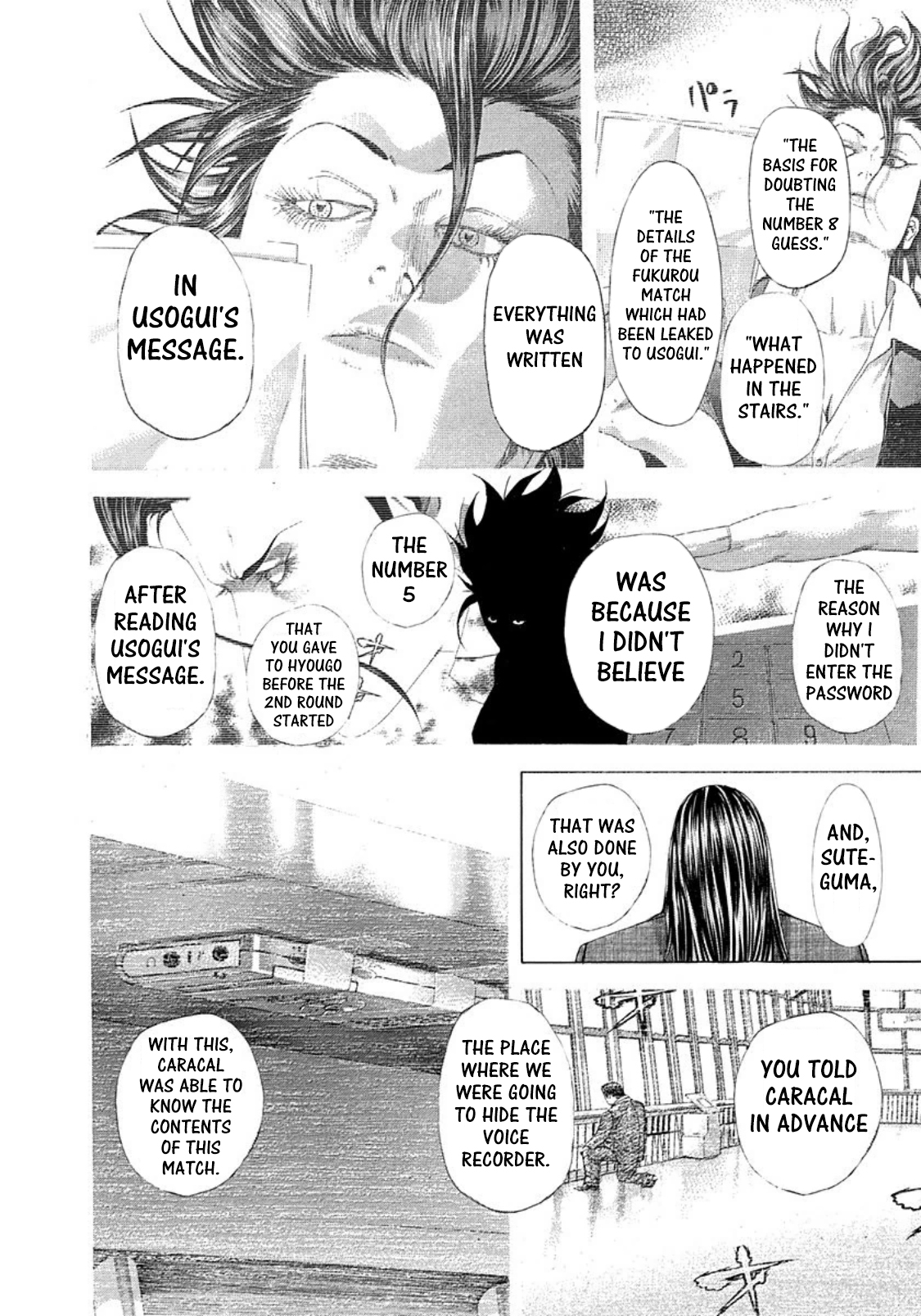 Usogui chapter 262 page 9