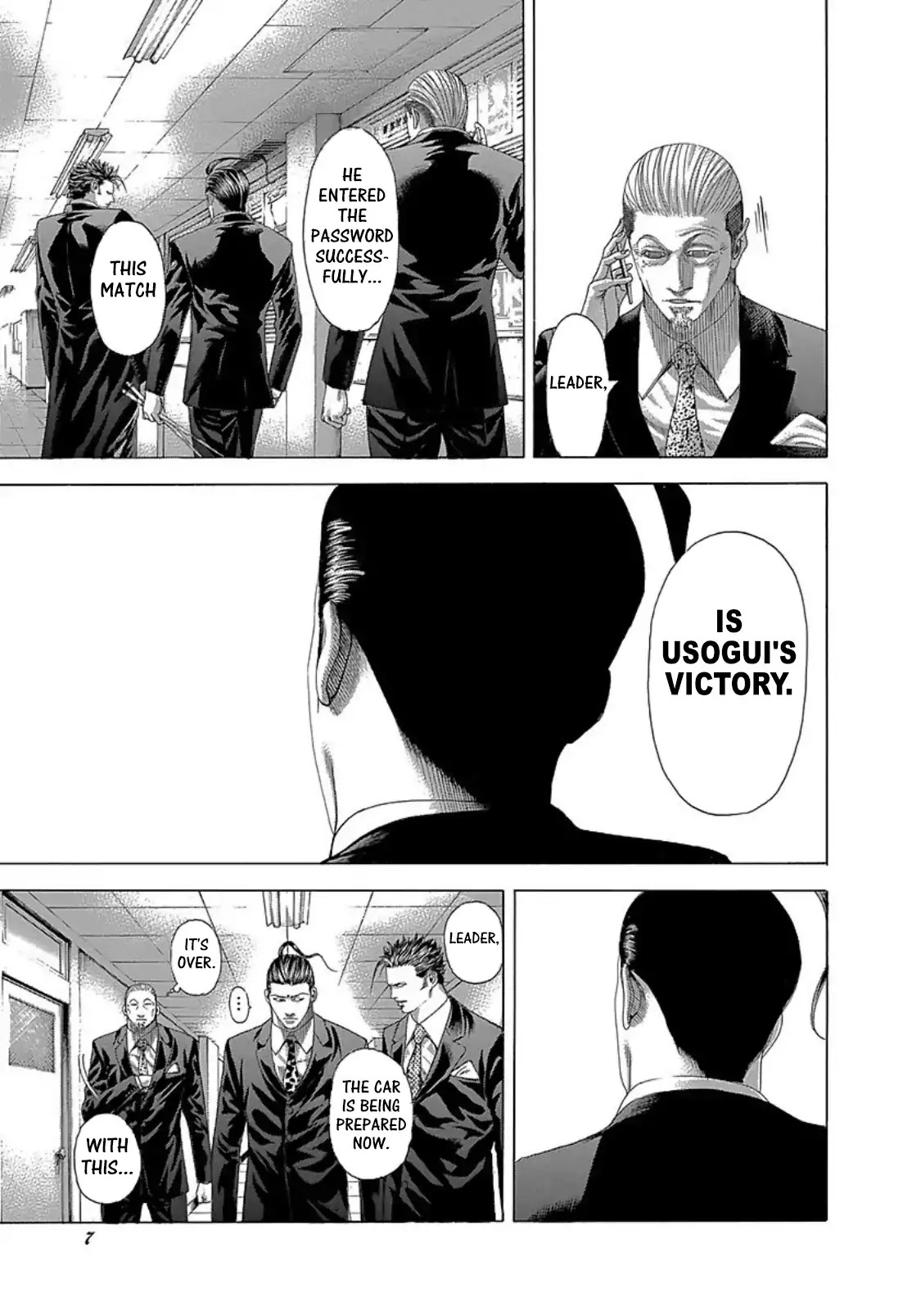 Usogui chapter 264 page 3