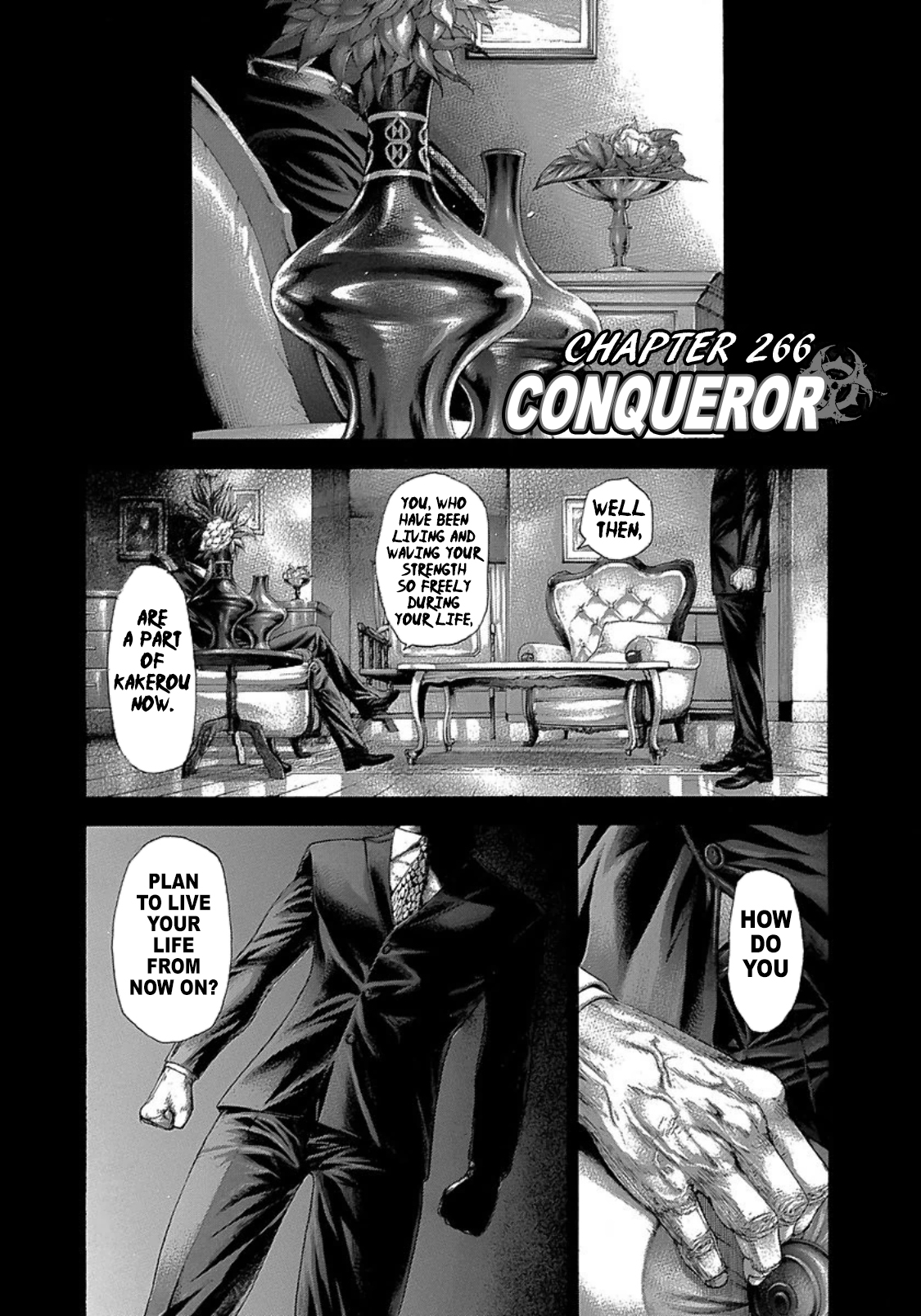 Usogui chapter 266 page 1