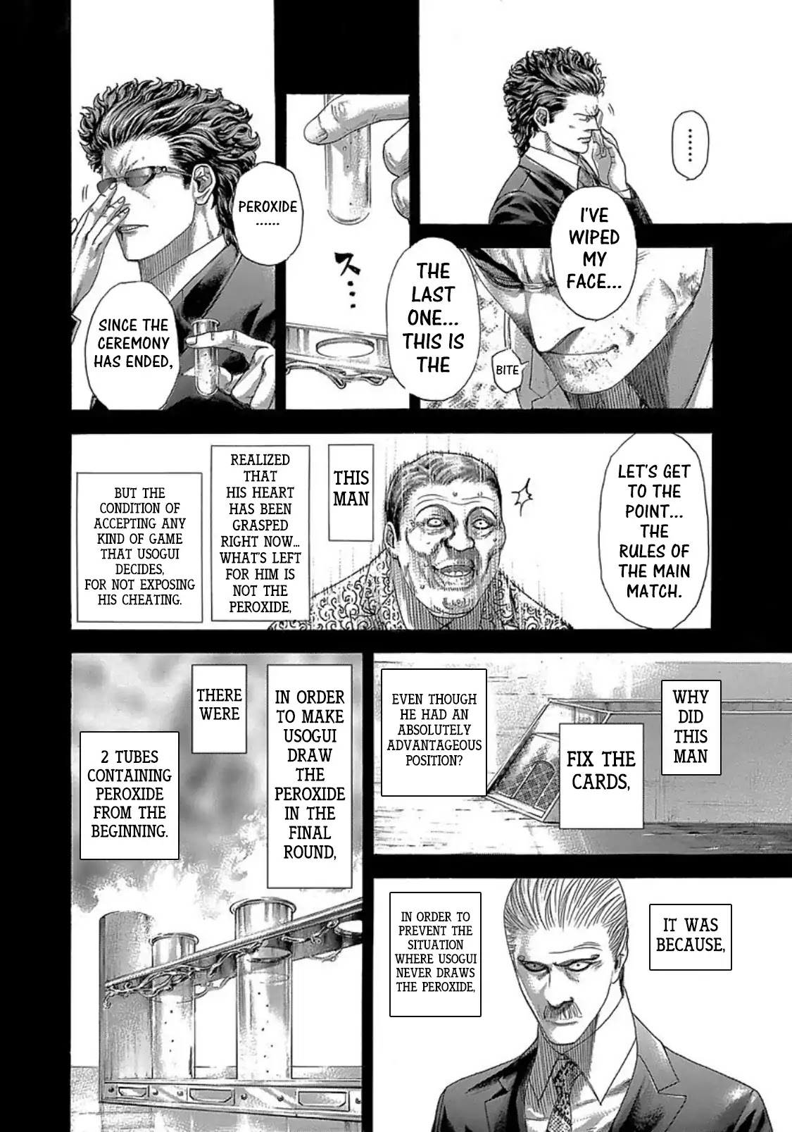 Usogui chapter 268 page 10