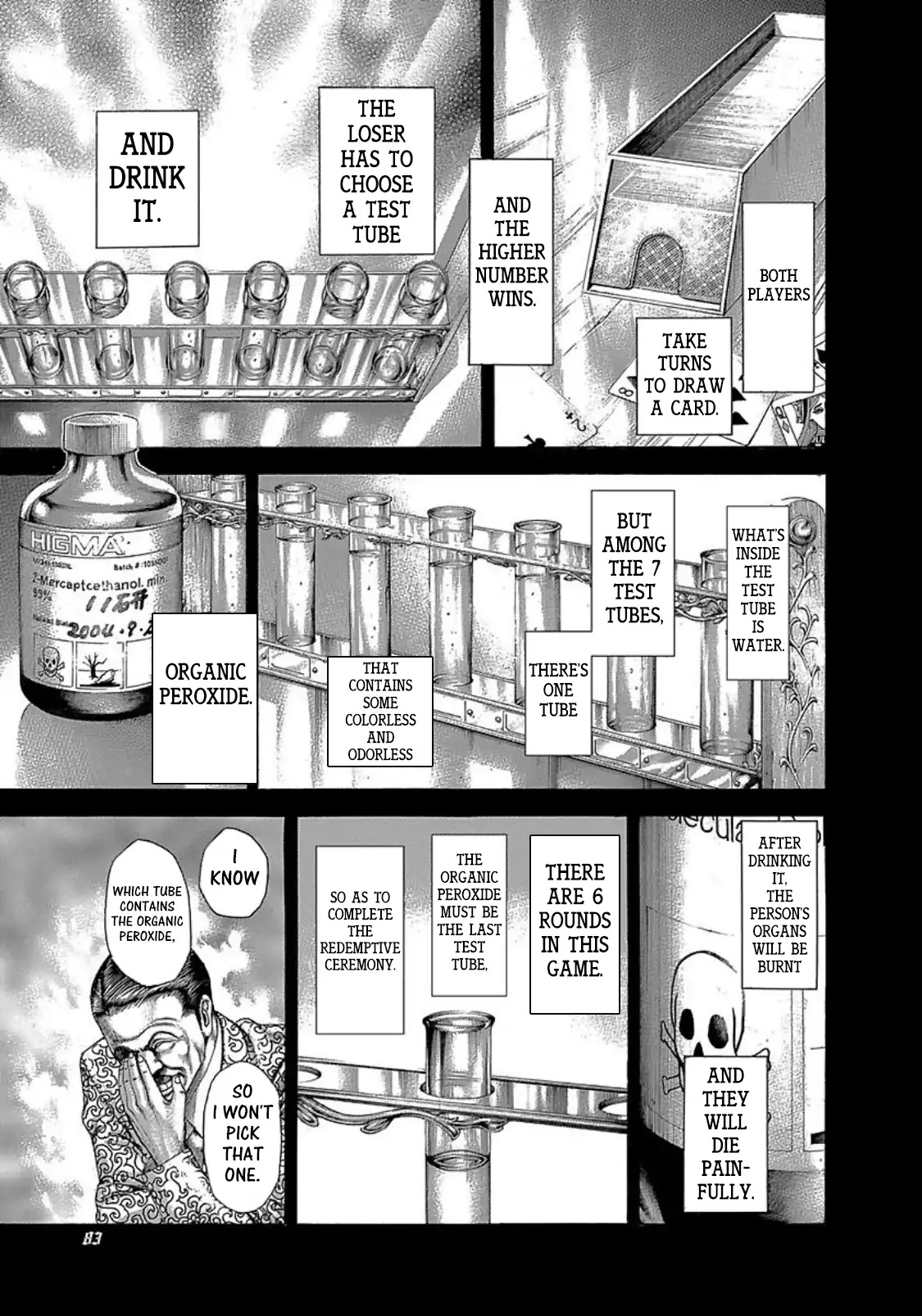 Usogui chapter 268 page 3