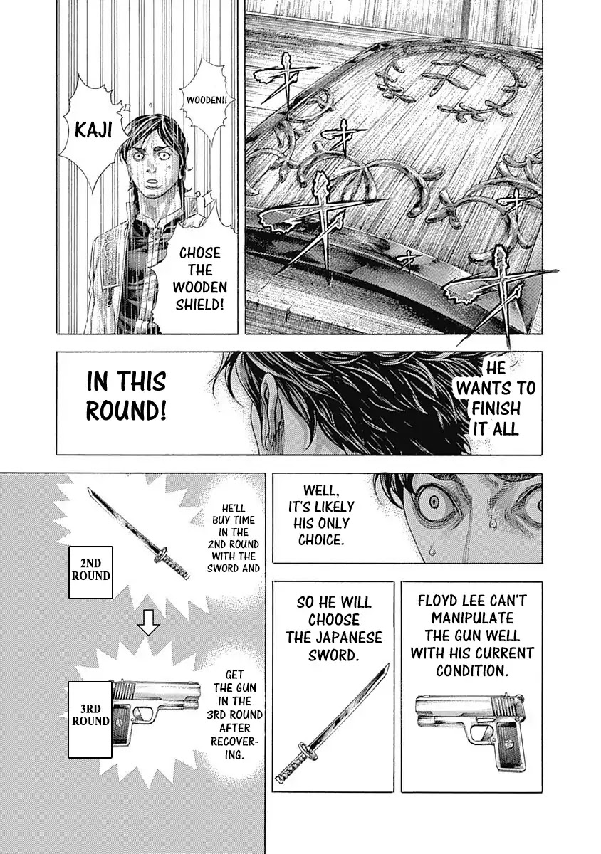 Usogui chapter 372 page 11