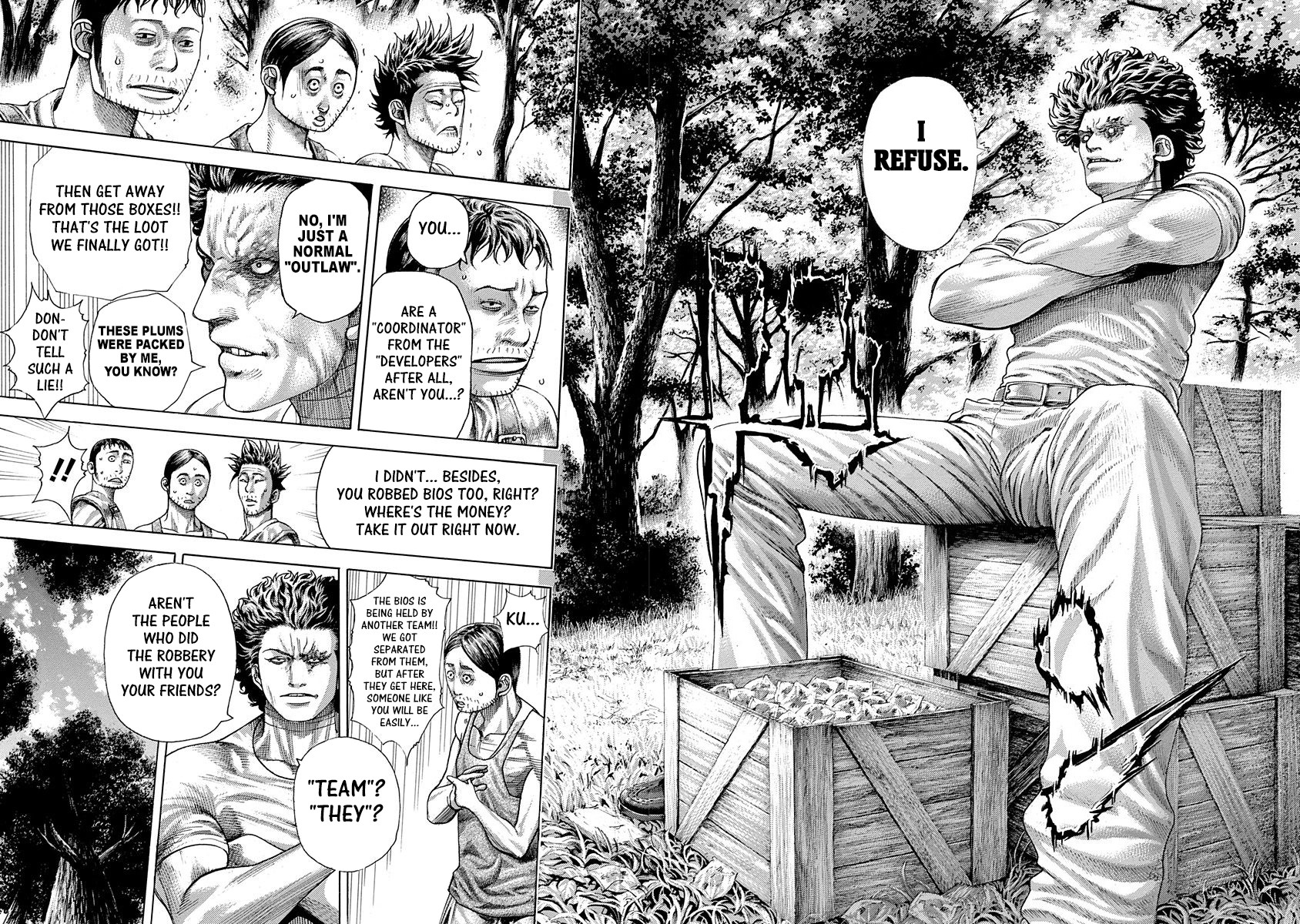 Usogui chapter 377 page 8