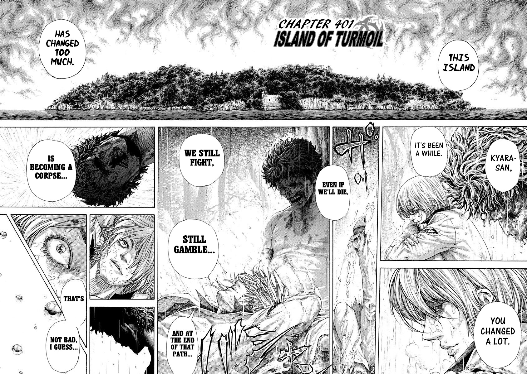 Usogui chapter 401 page 4