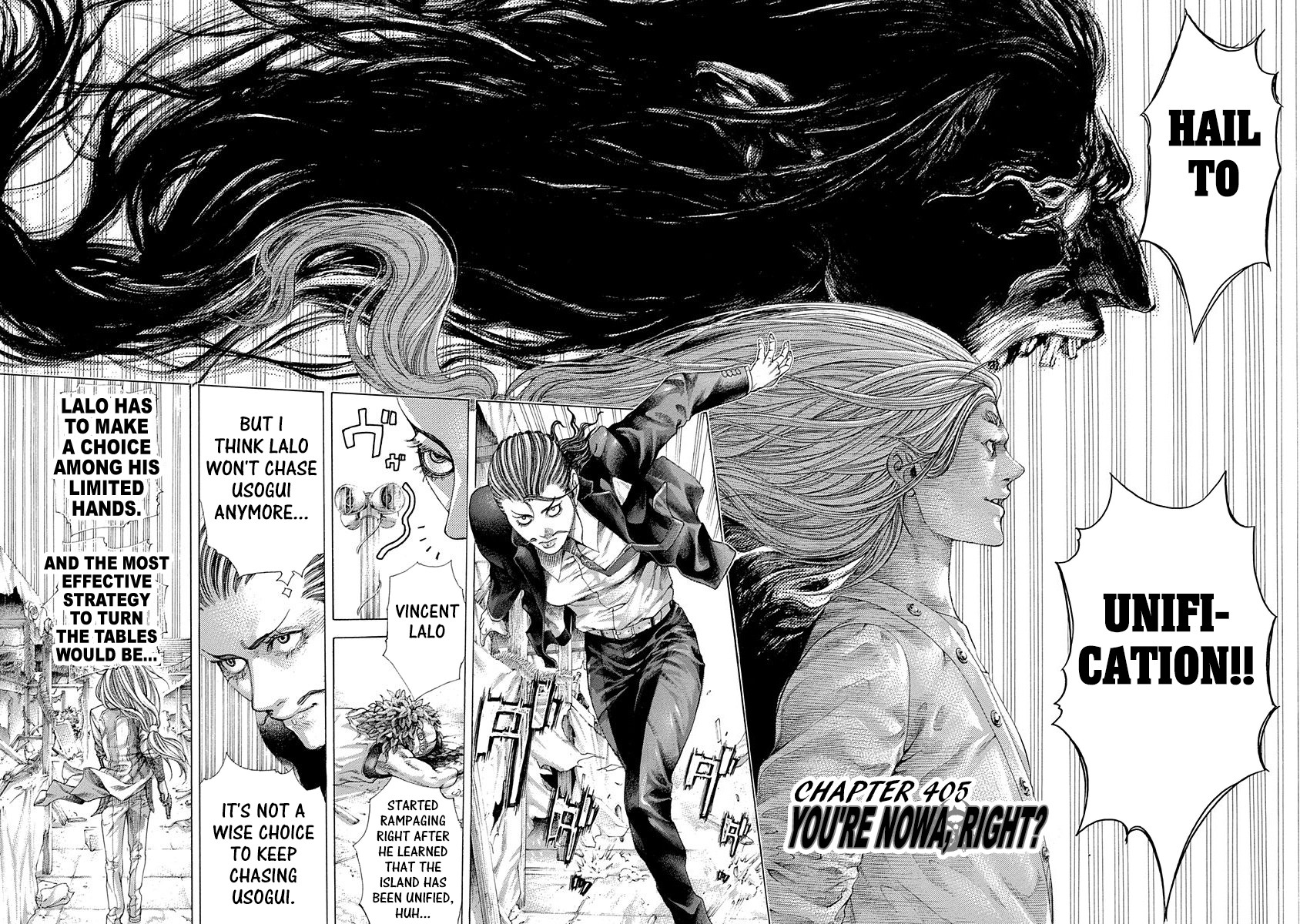 Usogui chapter 405 page 2