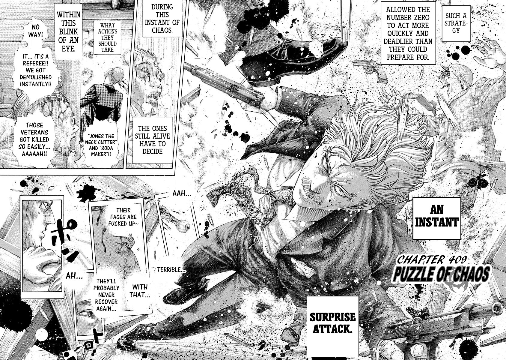 Usogui chapter 409 page 2