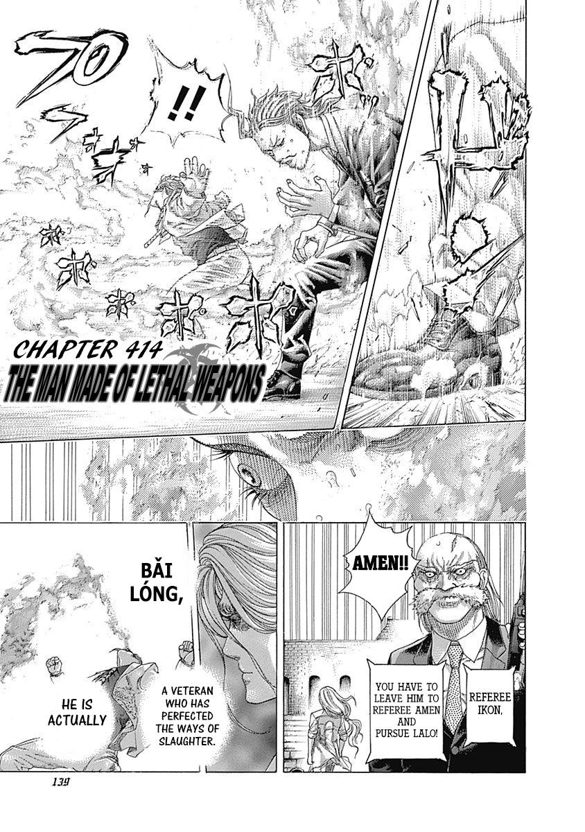 Usogui chapter 414 page 1