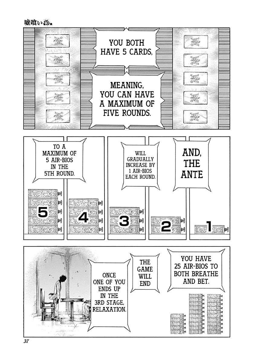 Usogui chapter 430 page 15