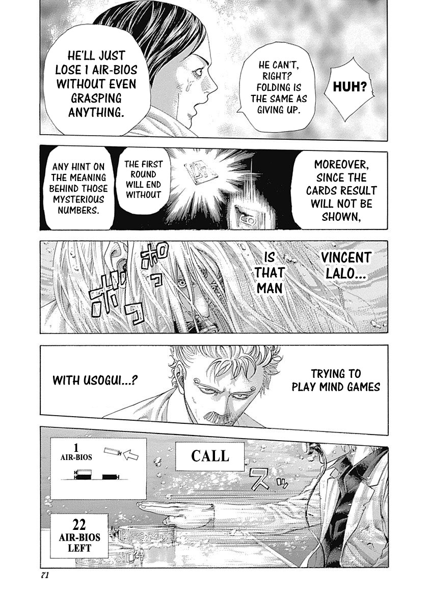 Usogui chapter 432 page 10