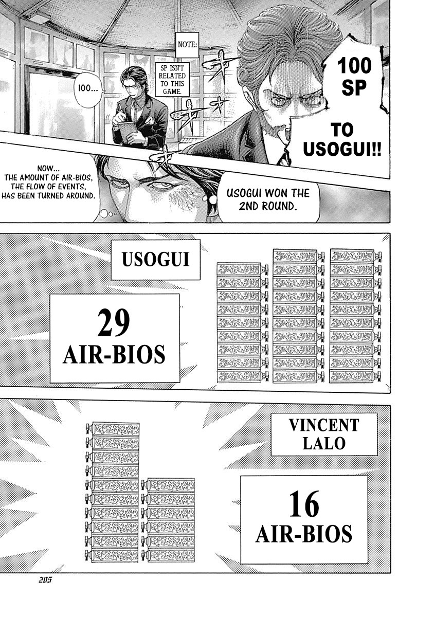 Usogui chapter 439 page 9