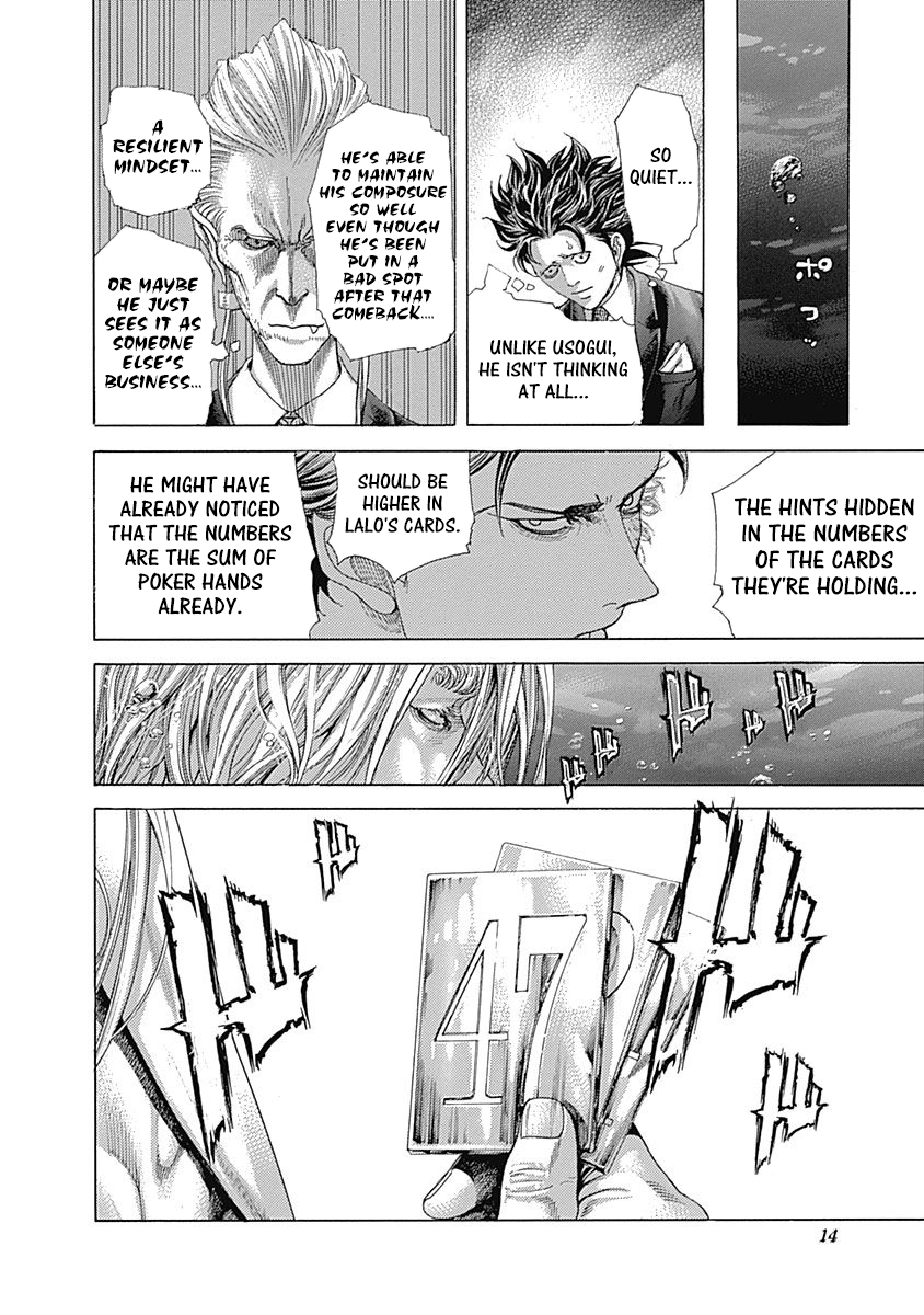 Usogui chapter 440 page 12