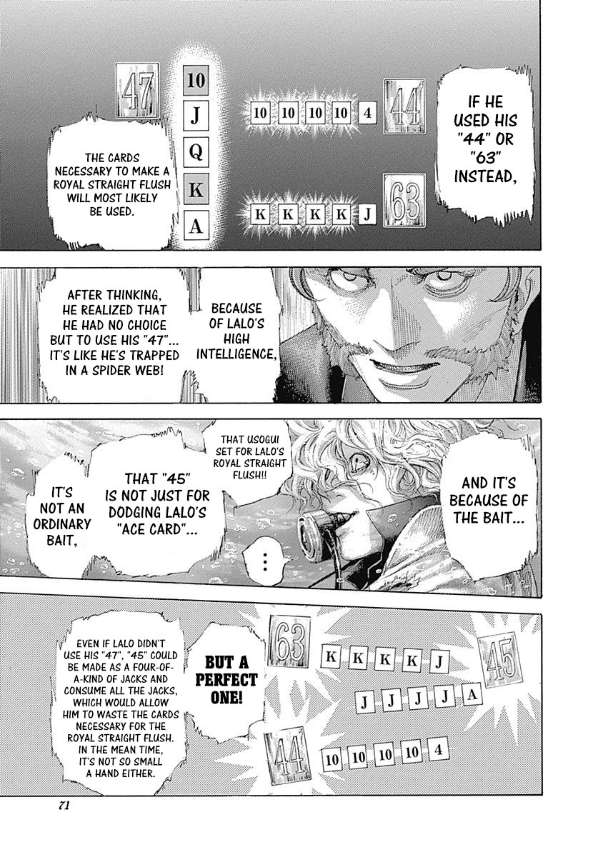 Usogui chapter 443 page 11