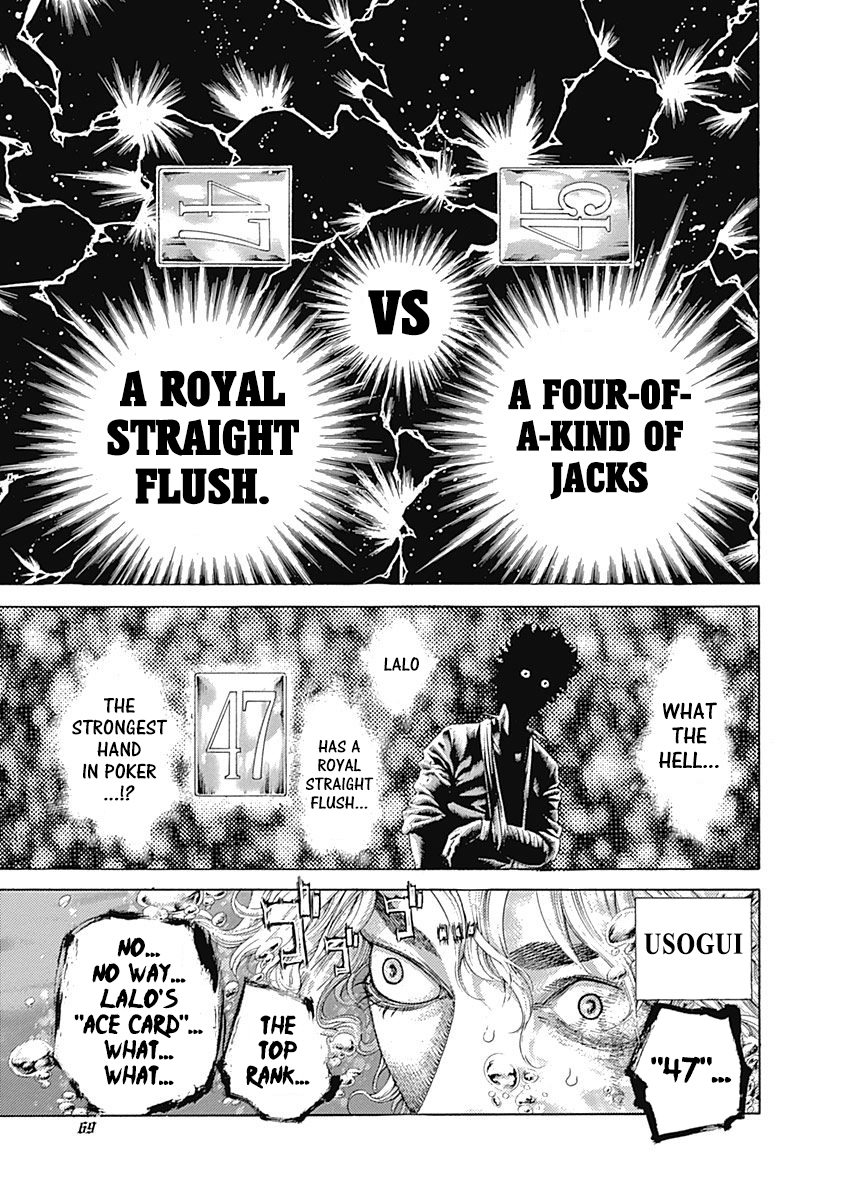 Usogui chapter 443 page 9