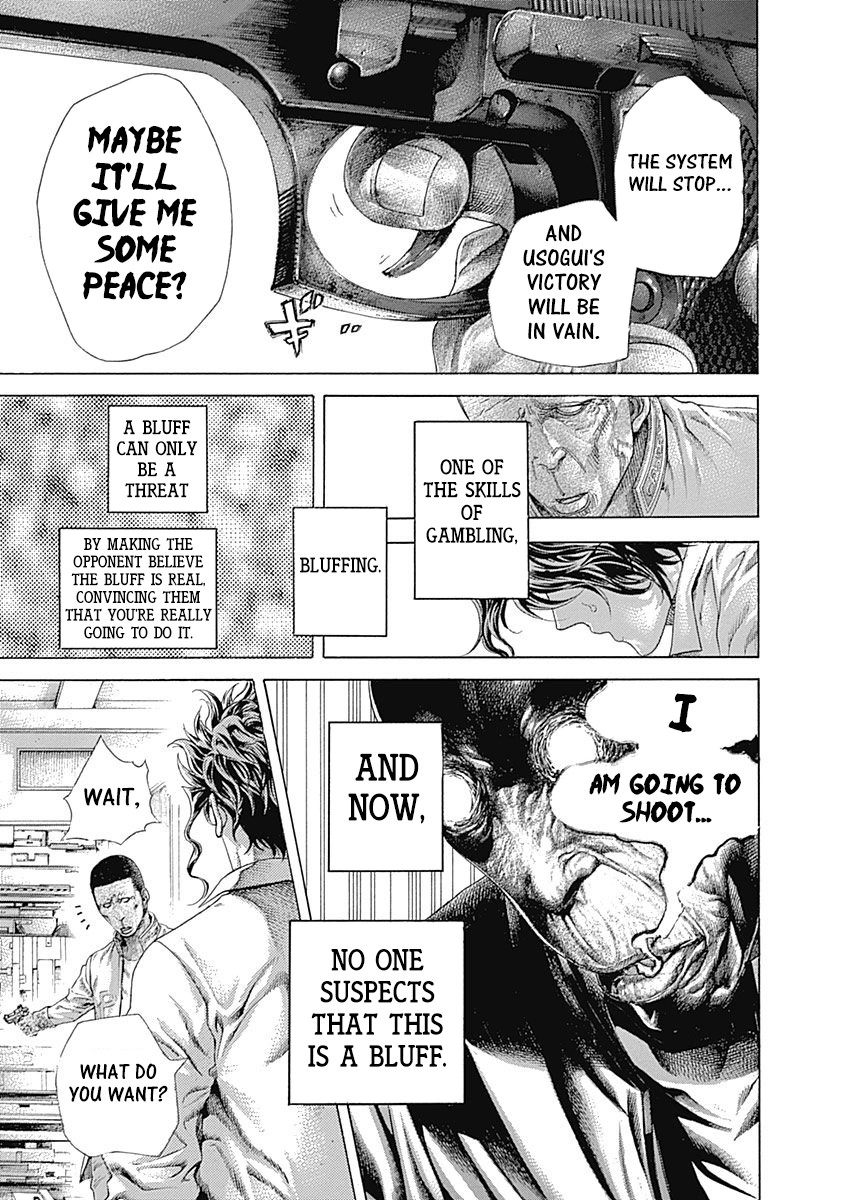 Usogui chapter 447 page 16