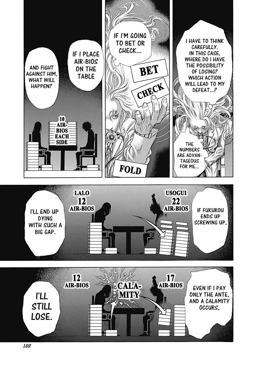 Usogui chapter 459 page 12