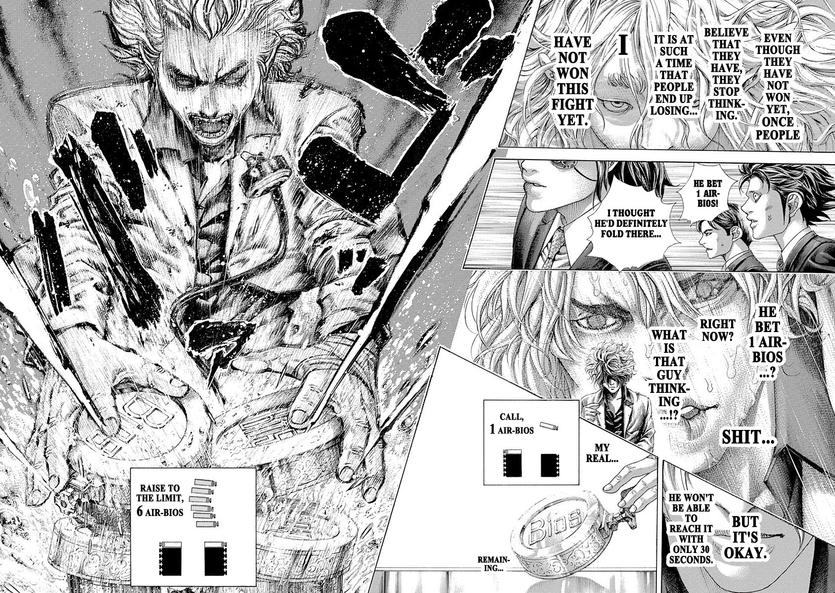 Usogui chapter 460 page 10