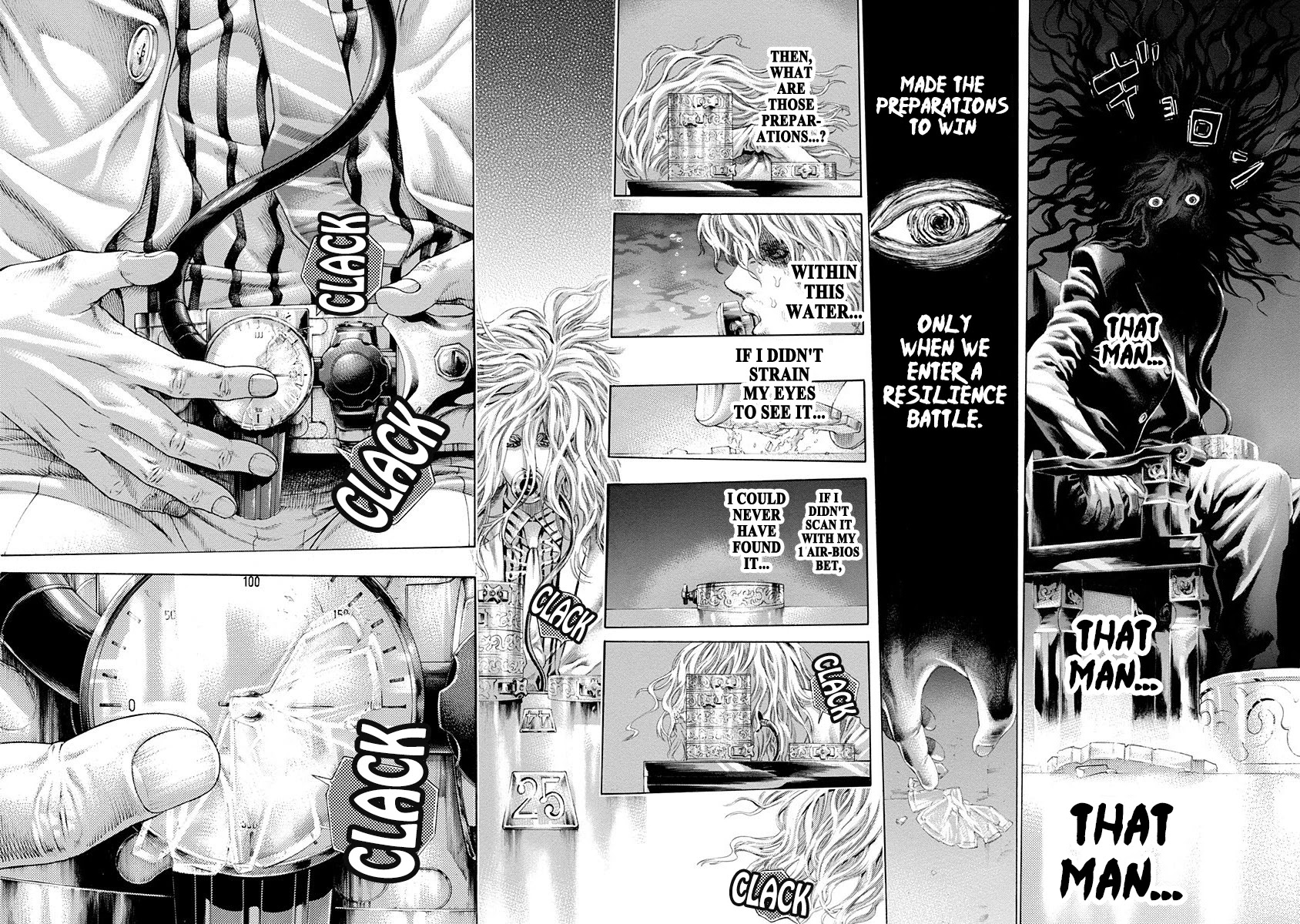 Usogui chapter 460 page 15