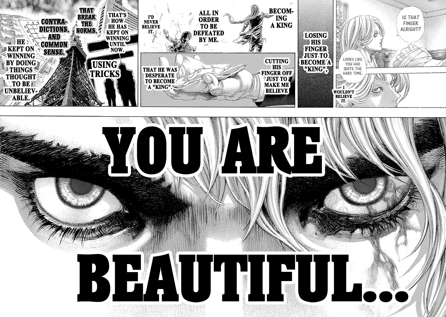 Usogui chapter 461 page 14