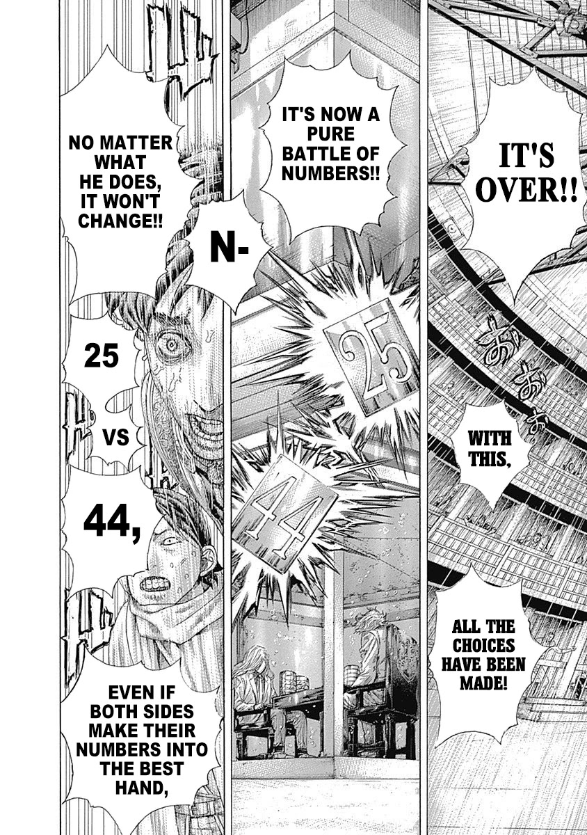 Usogui chapter 462 page 10