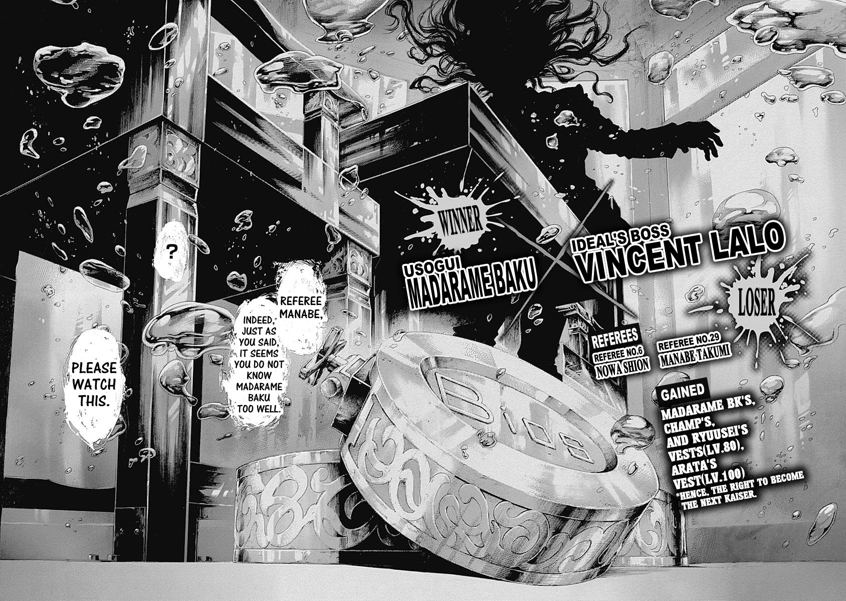 Usogui chapter 468 page 14