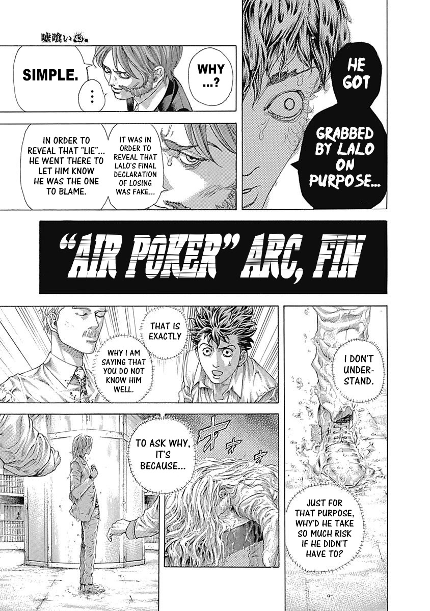 Usogui chapter 468 page 16