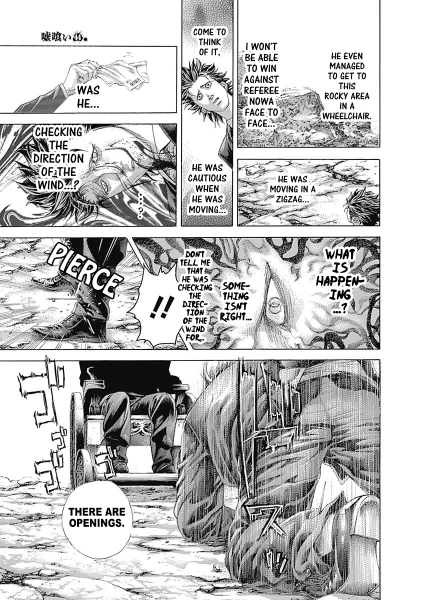 Usogui chapter 477 page 11