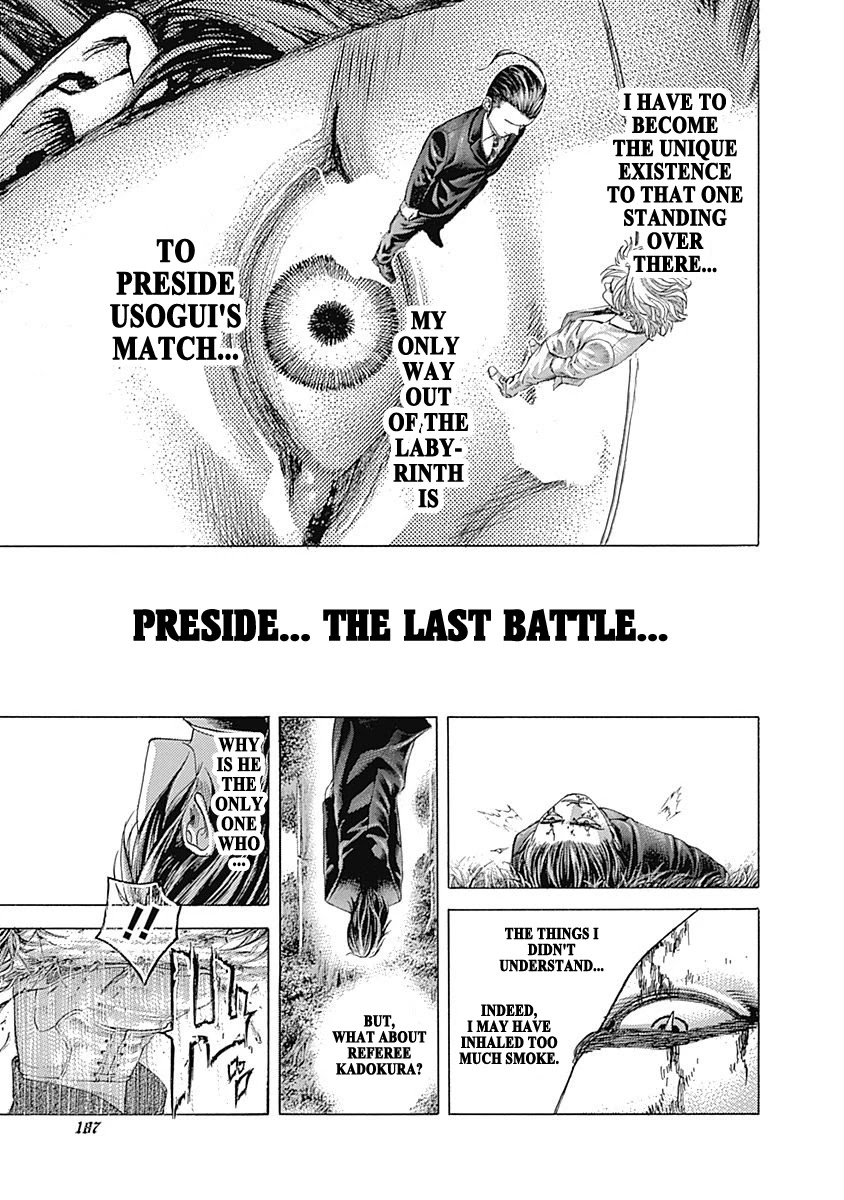 Usogui chapter 482 page 12