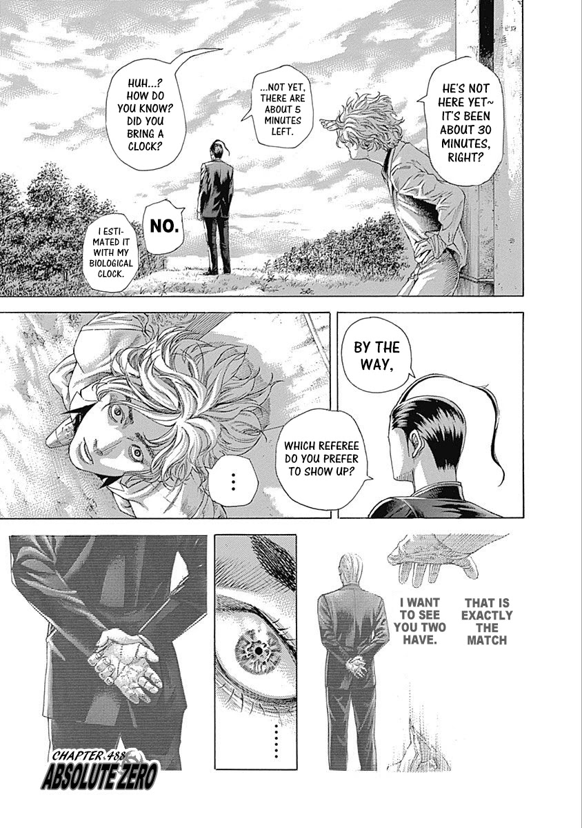 Usogui chapter 488 page 1