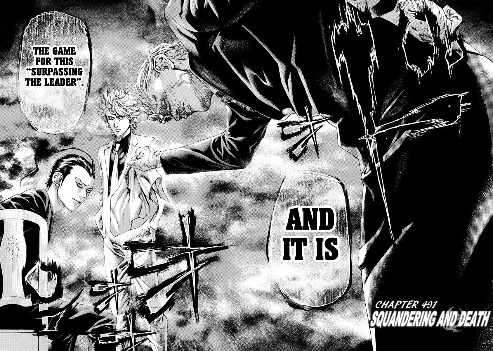 Usogui chapter 491 page 2