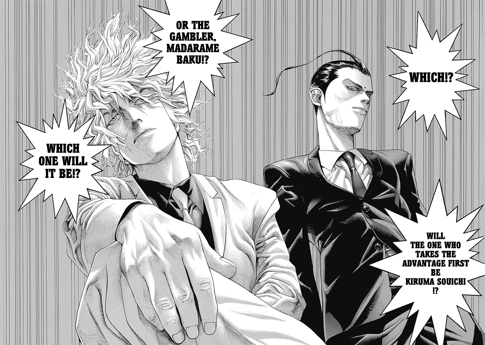 Usogui chapter 495 page 10