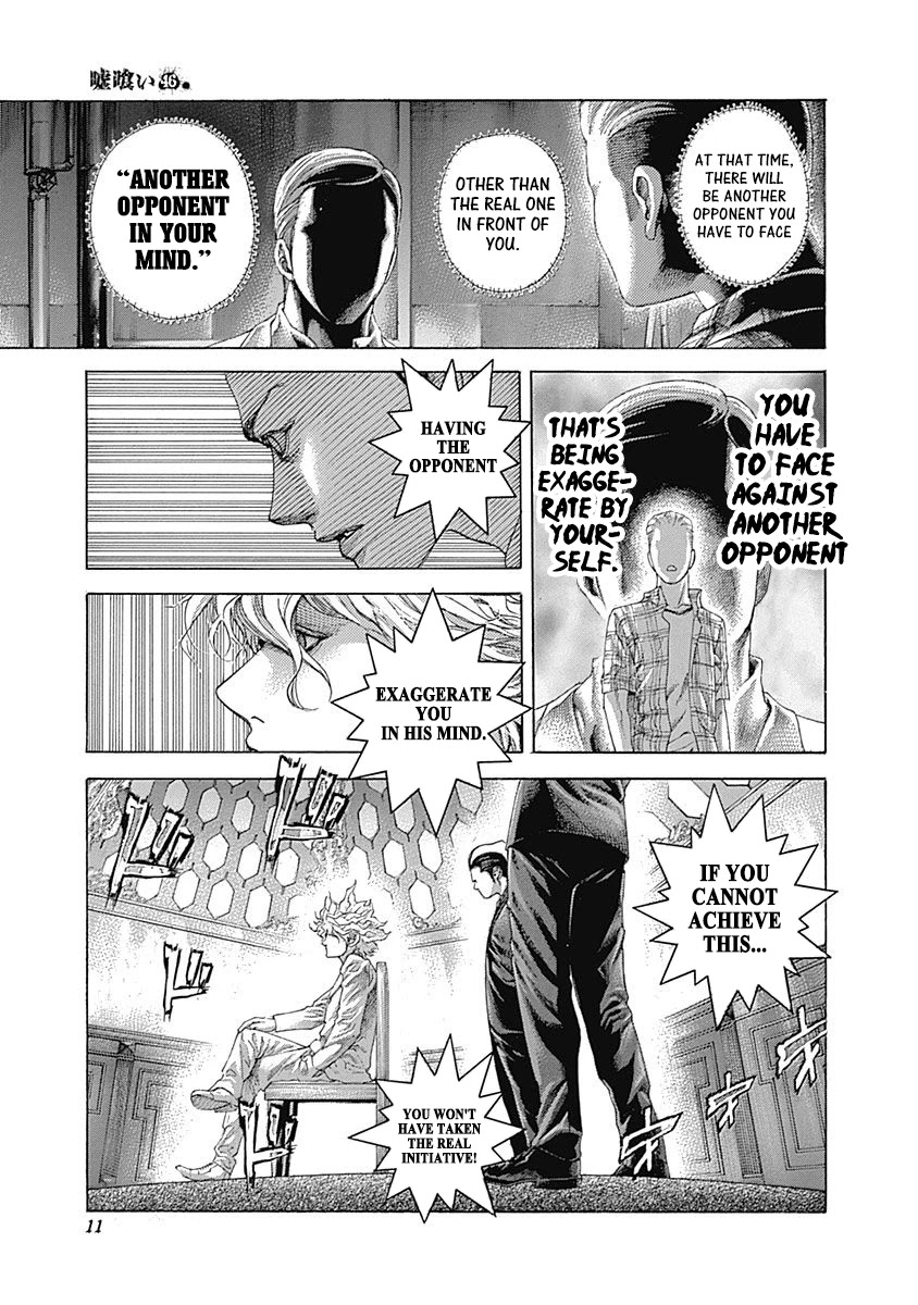 Usogui chapter 495 page 9