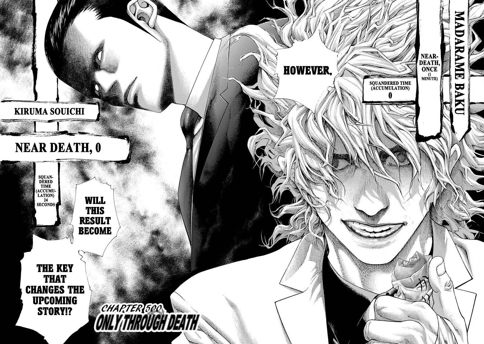 Usogui chapter 500 page 2