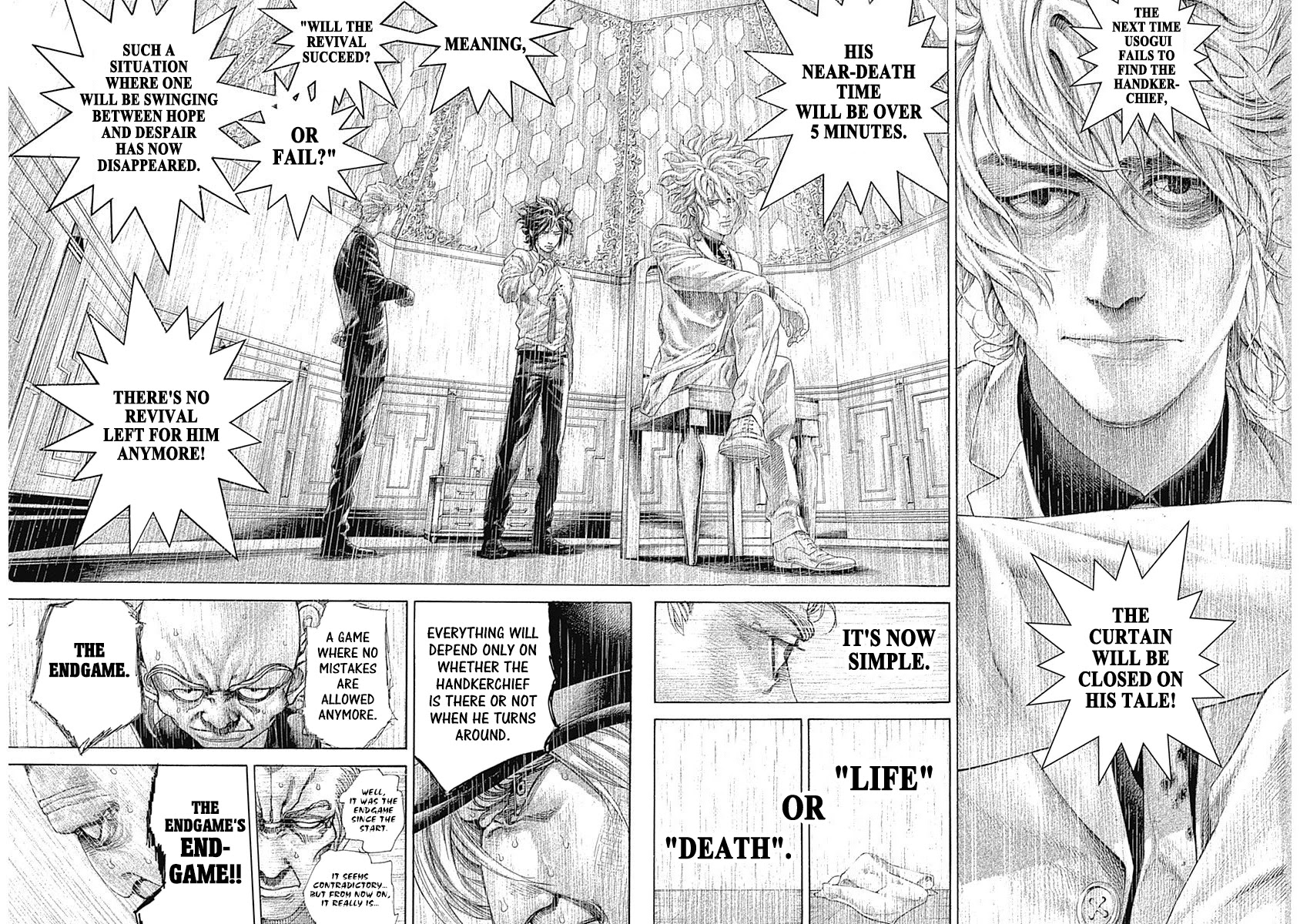 Usogui chapter 522 page 2