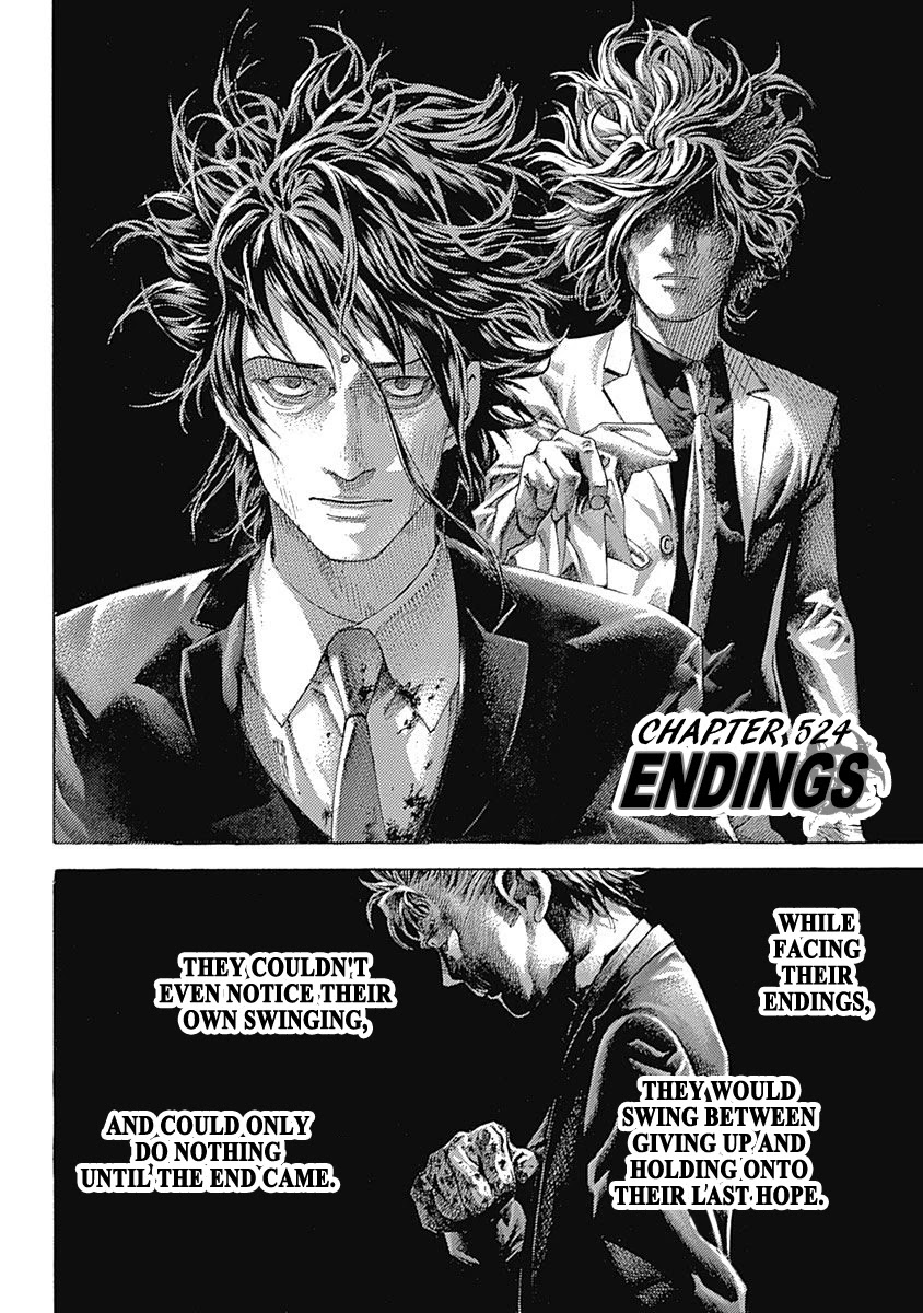 Usogui chapter 524 page 2