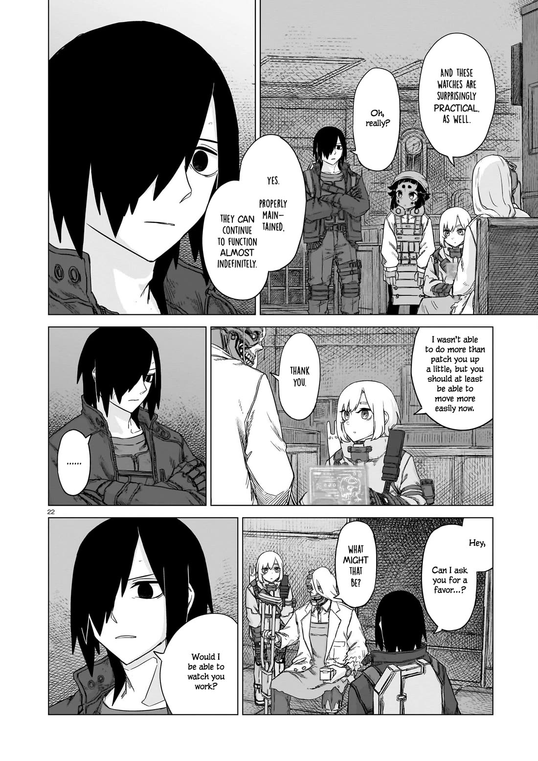 Usuzumi no Hate chapter 25 page 22