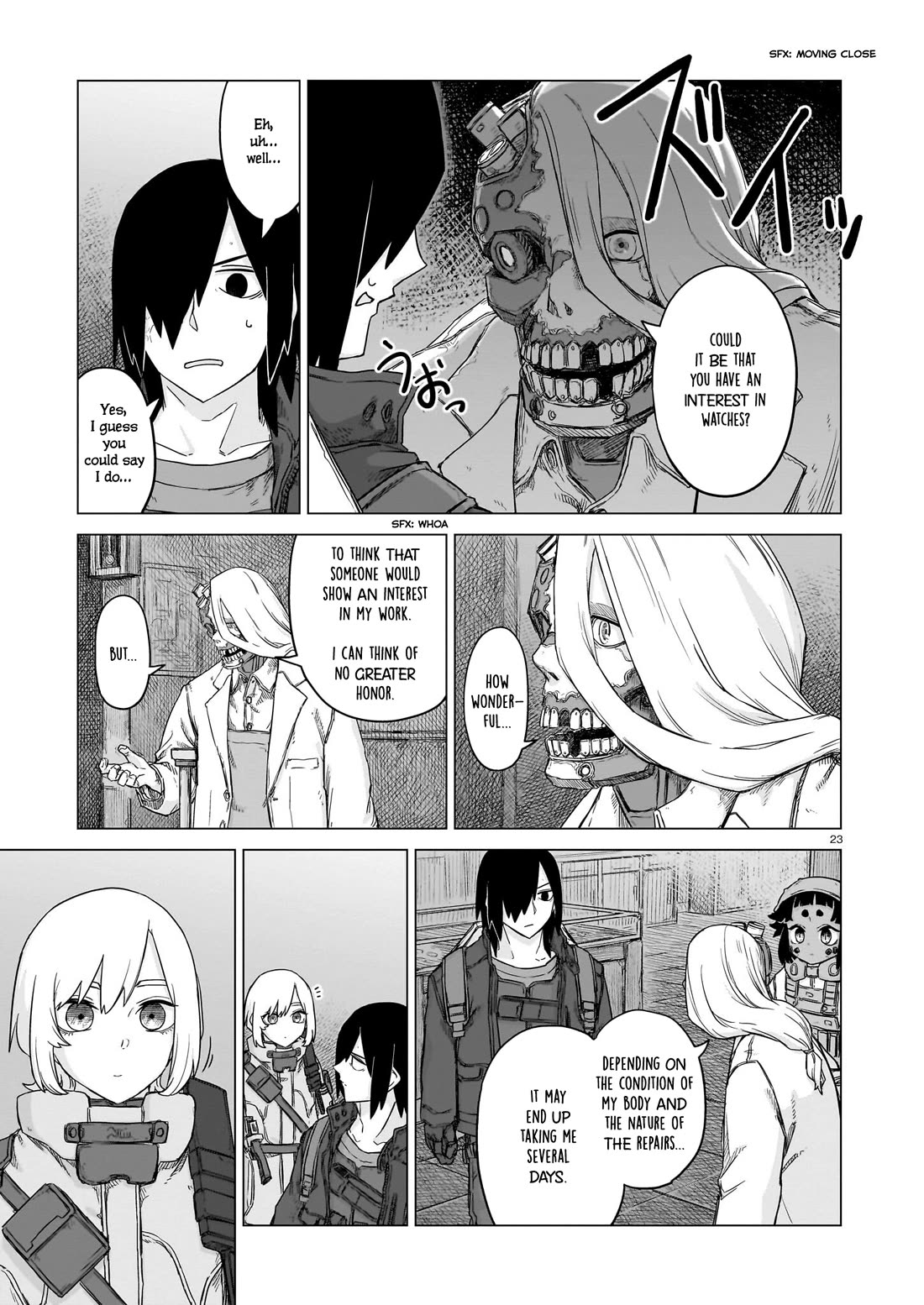 Usuzumi no Hate chapter 25 page 23