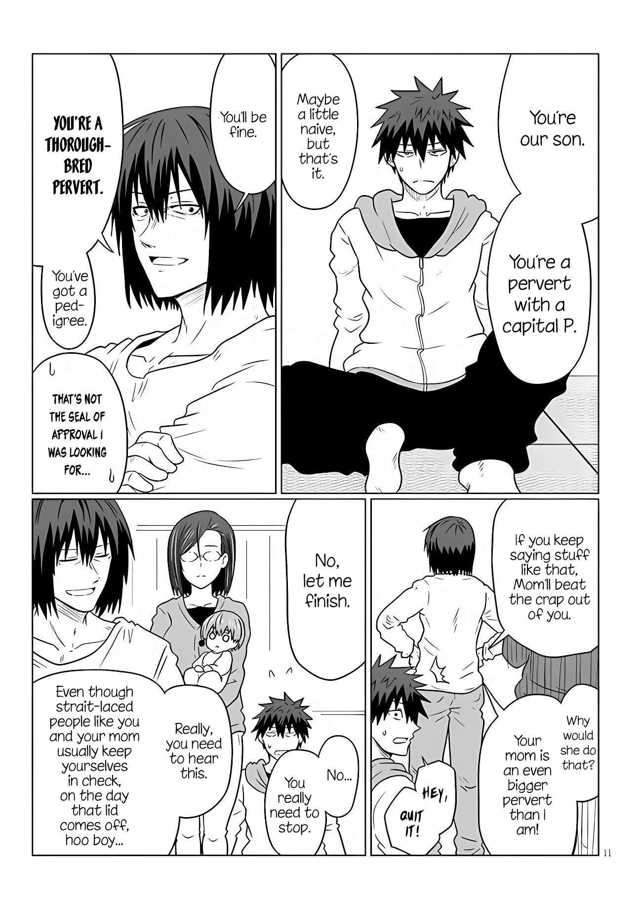 Uzaki-chan wa Asobitai! chapter 103 page 11