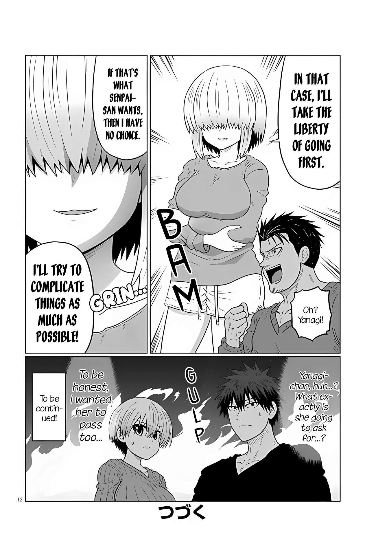 Uzaki-chan wa Asobitai! chapter 109 page 12