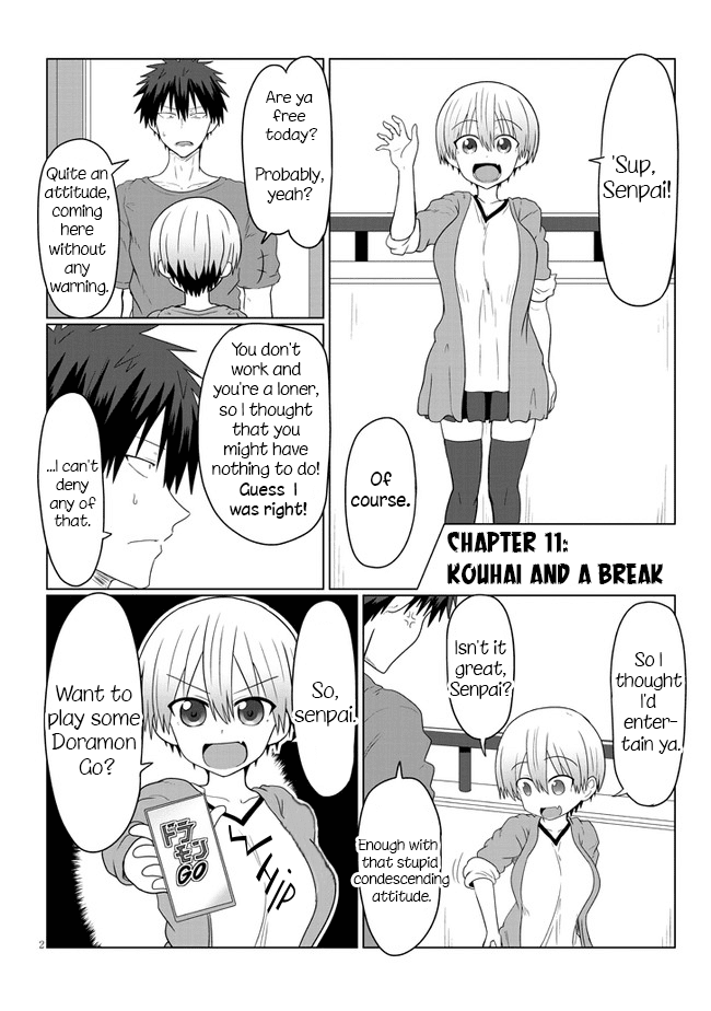 Uzaki-chan wa Asobitai! chapter 11 page 2