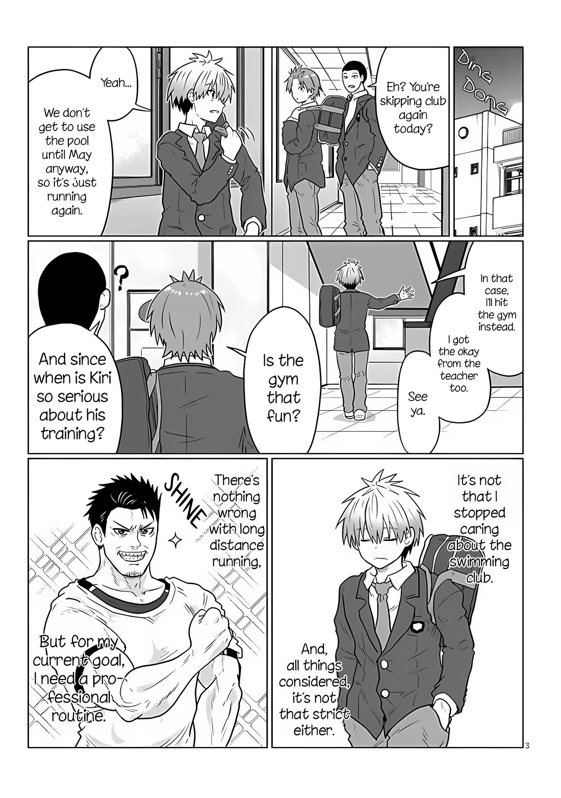 Uzaki-chan wa Asobitai! chapter 112 page 3