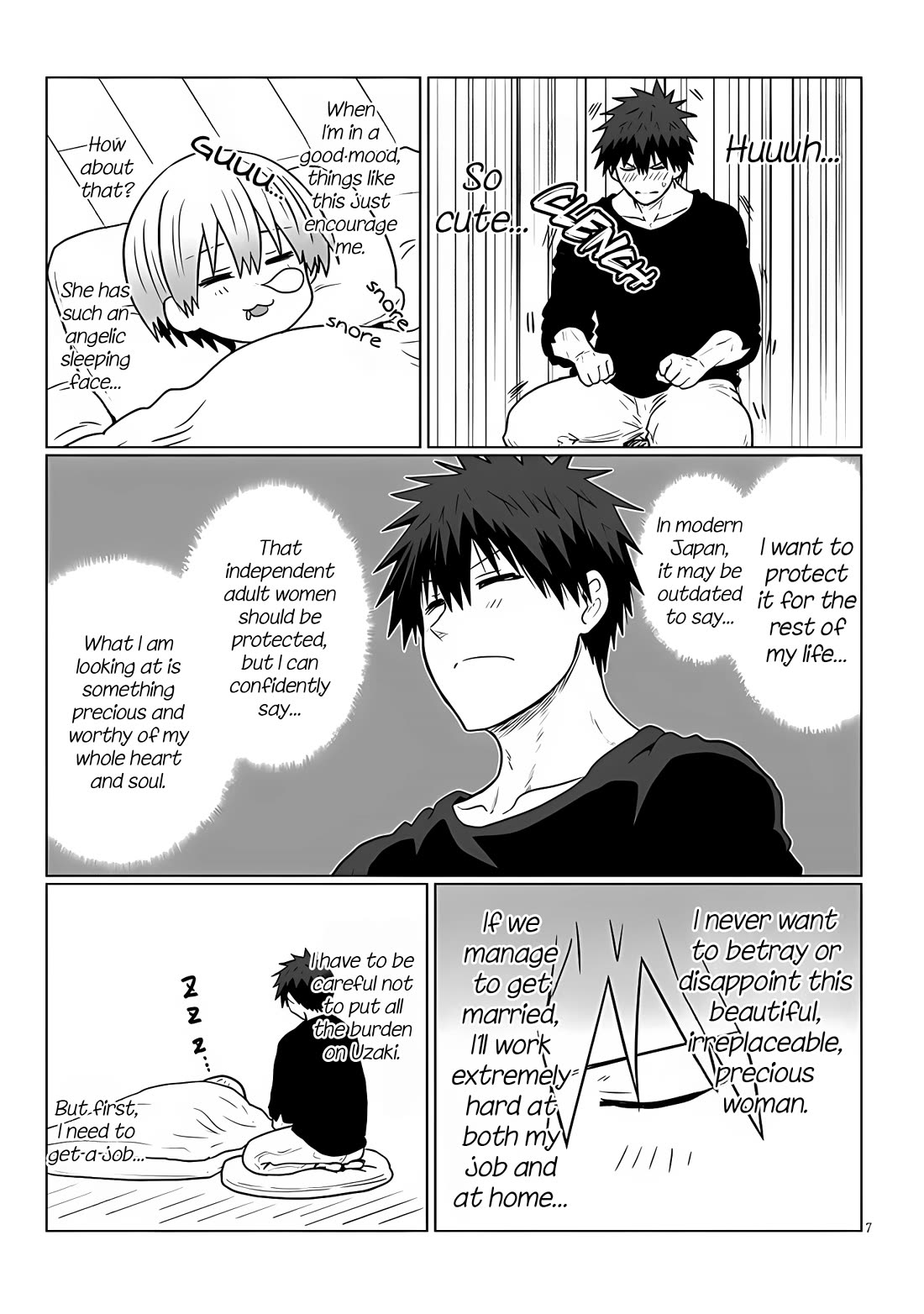 Uzaki-chan wa Asobitai! chapter 113 page 7