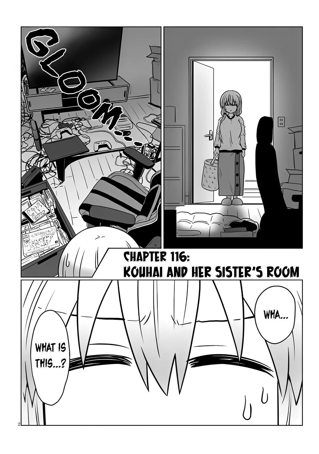 Uzaki-chan wa Asobitai! chapter 116 page 2