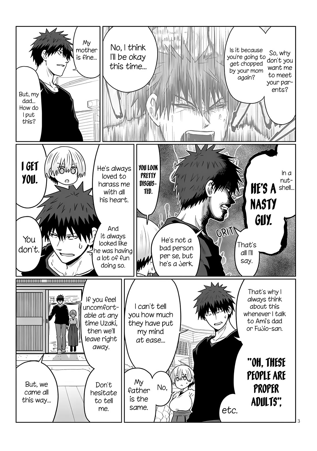 Uzaki-chan wa Asobitai! chapter 118 page 3