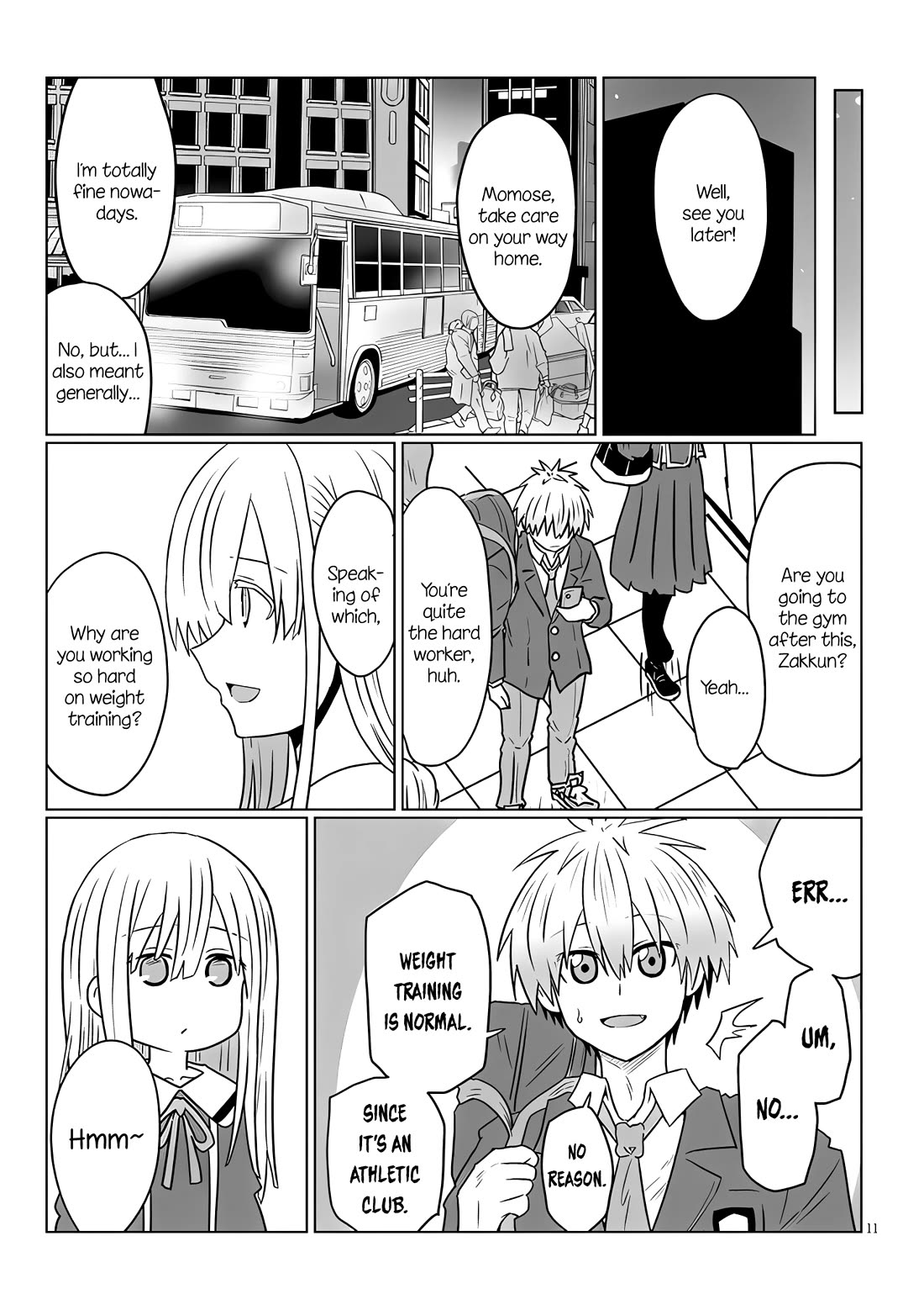 Uzaki-chan wa Asobitai! chapter 122 page 11