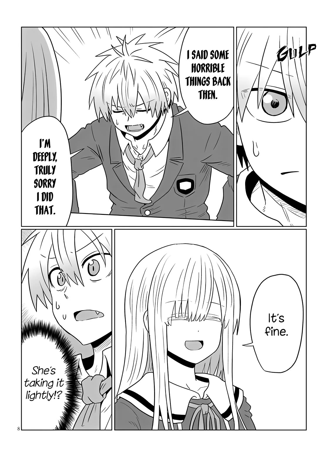 Uzaki-chan wa Asobitai! chapter 122 page 8