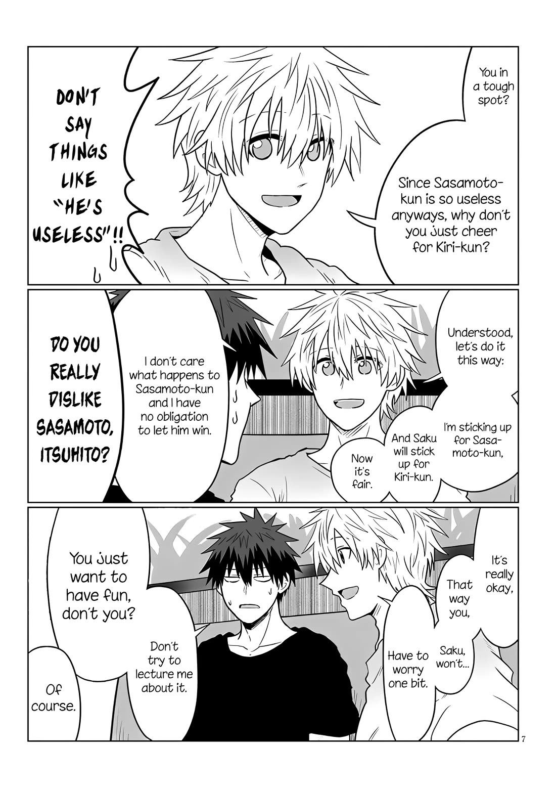 Uzaki-chan wa Asobitai! chapter 124 page 7