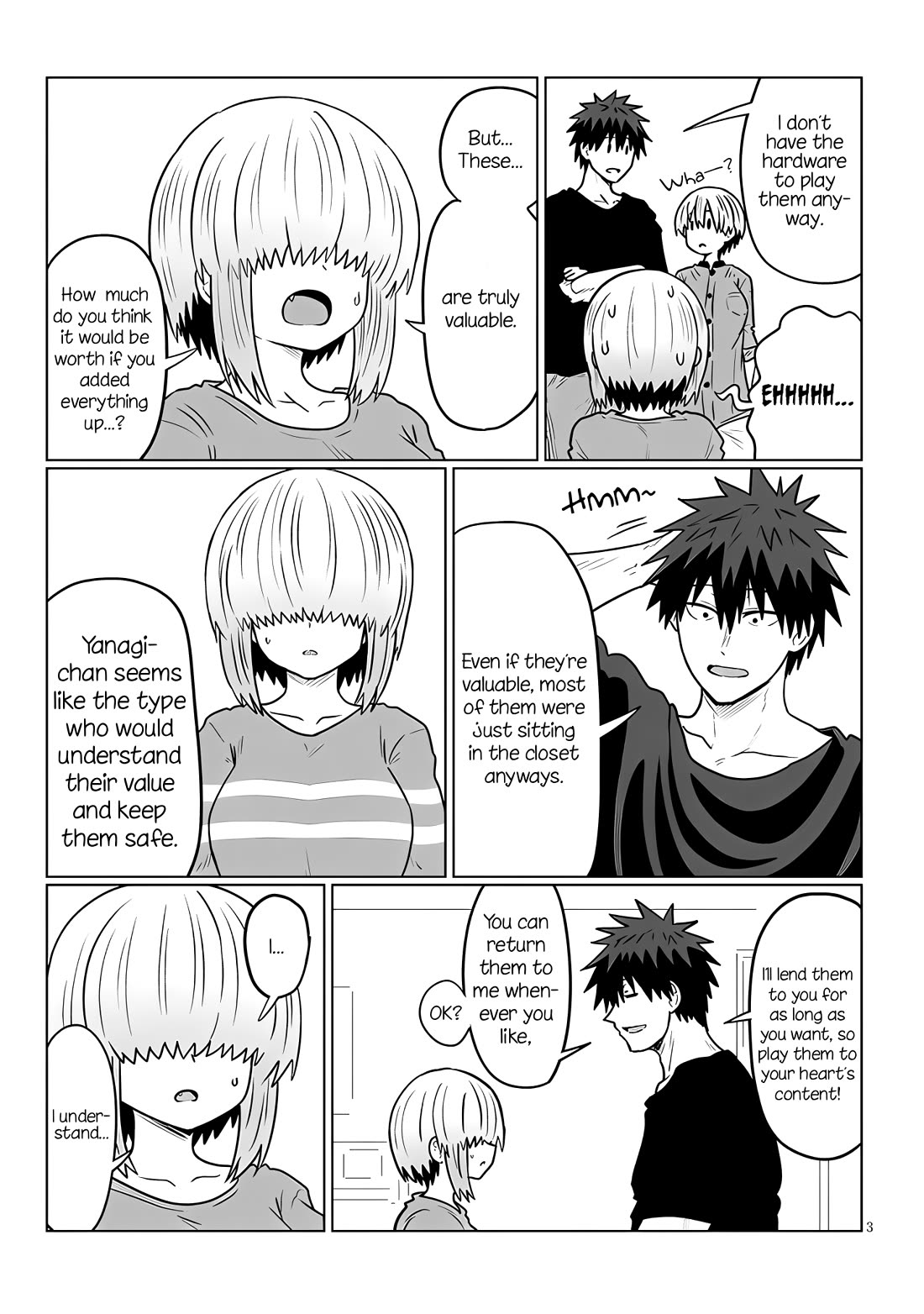 Uzaki-chan wa Asobitai! chapter 126 page 3