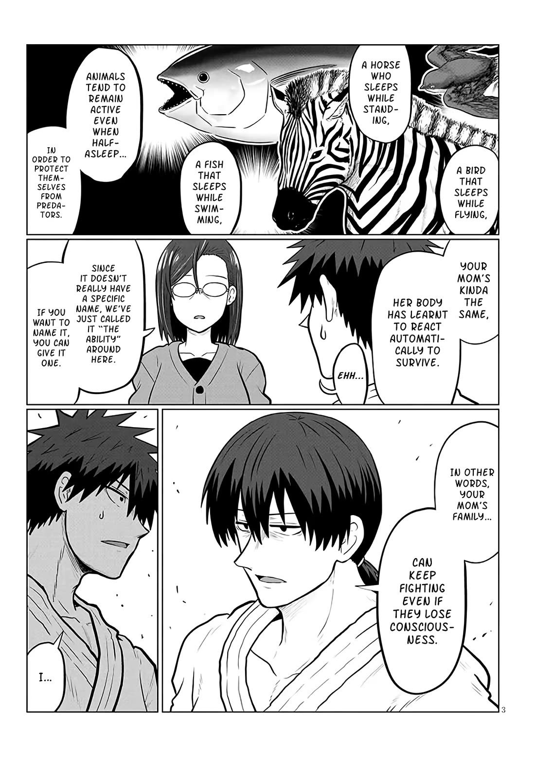 Uzaki-chan wa Asobitai! chapter 129 page 3