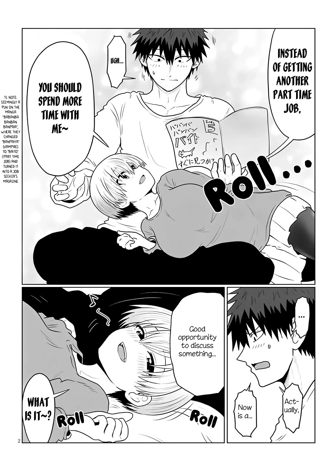 Uzaki-chan wa Asobitai! chapter 137 page 2